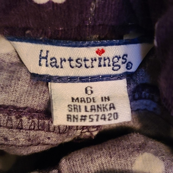🎶3/$20 Sz6 Hartstrings pants - Picture 8 of 8